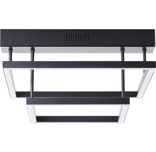 LED stropní svítidlo Brilliant Ranut 21 W 1360 lm 3000 K černé stmívatelné