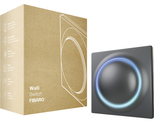 Walli Switch od společnosti Fibaro v produktovém balení