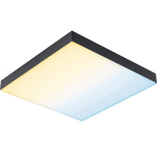 Čtvercové stropní svítidlo s černým rámem