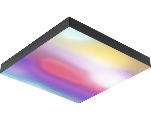 Čtvercové stropní svítidlo s barevným vzorem