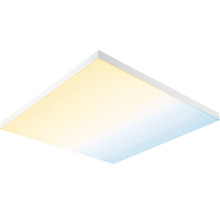 Čtvercové LED stropní svítidlo s bílým rámem