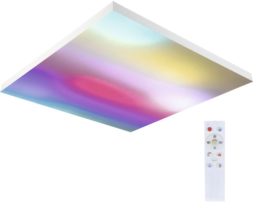 Čtvercové LED stropní svítidlo s barevným gradientem a dálkovým ovládáním
