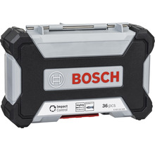 Sada bitů pro příklepové šroubováky Bosch s 36 díly v úložném boxu
