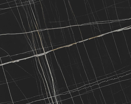 Kuchyňská pracovní deska MRAMOR TUNIS 38x600x4100 mm Vzor dlaždic s tmavým pozadím a světlými liniemi