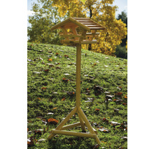 Dřevěný ptačí budka se stojanem do zahrady