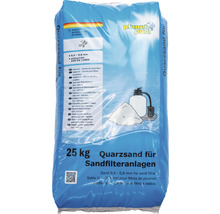 Balení křemičitého písku pro pískové filtrační systémy, 25 kilogramů, zrnitost 0,4 až 0,8 milimetru