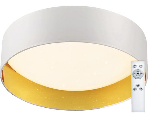 LED stropní svítidlo Top Light Ivona 40B RC 24W 2400lm 3000-6500K bílo/zlaté s dálkovým ovládáním