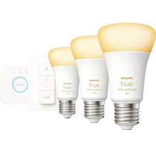 Startovací sada Philips HUE 8719514291232 - bridge+stmívač+3x LED žárovka HUE White Ambiance A60 8W/75W 1100lm 2200-6500K kompatibilní se SMART HOME by hornbach-thumb-3