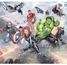 Ilustrace superhrdinů Avengers