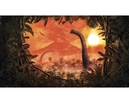 Fototapeta vliesová IAX10-0021 Brachiosaurus Panorama 500x280 cm