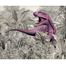 Ilustrace dinosaura v džungli