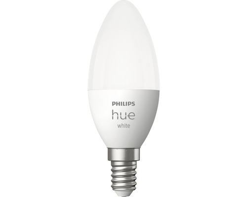 Žárovka Philips Hue White ve tvaru svíčky s paticí E14