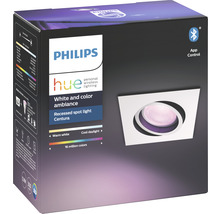 Vestavné bodové svítidlo Philips Hue Centura se změnou barvy v obalu produktu