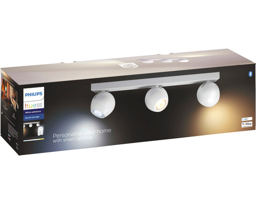 Balení stropního svítidla Philips Hue White Ambiance Buckram Spot Light