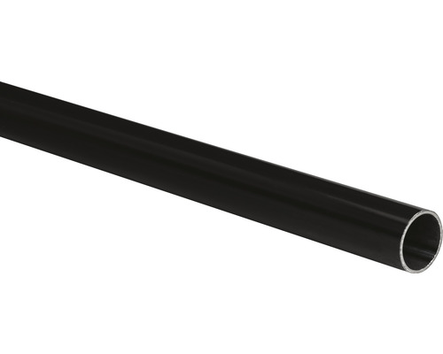 Šatní tyč Ø 25x900mm, černá
