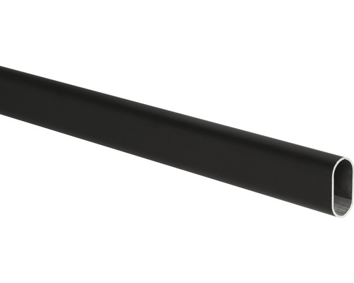 Šatní tyč 30x15x900mm, černá