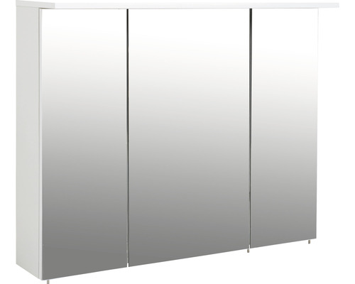 Zrcadlová skříňka Möbelpartner Profil 100,5 x 16 x 72,3 cm bílá