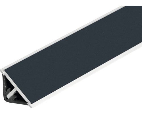 Lišta k pracovní desce Polyform těsnicí 4000 x 15 mm antracit Rohový profil na ochranu hran z plastu