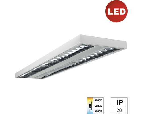 LED stropní svítidlo E2 42W 5300lm 3000-6000K bílé/sivé