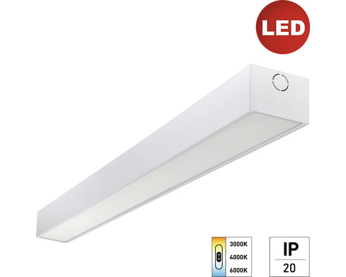LED stropní svítidlo E2 50W 5650lm 3000-6000K bílé/šedé