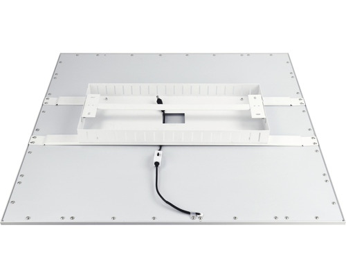 Zadní strana LED stropního svítidla s montážním materiálem