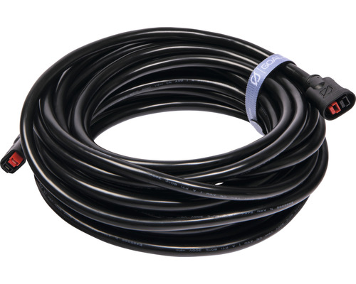 Prodlužovací kabel Goal Zero HPP vhodný pro Boulder 200 + Nomad 200 9,14 m černý Černý prodlužovací kabel s dvěma koncovkami stočený do kruhu