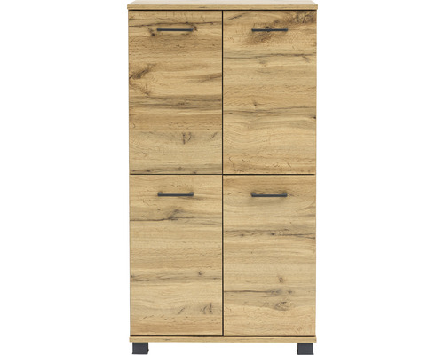 Skříň na boty se čtyřmi dvířky a madly