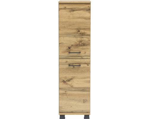 Vysoká skříňka se dvěma zásuvkami do koupelny