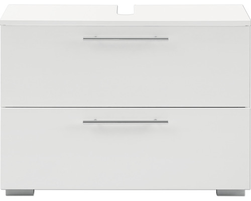 Skříňka pod umyvadlo se dvěma zásuvkami a úchyty