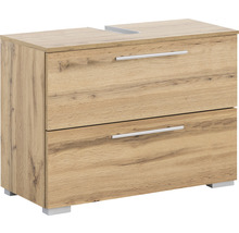 Skříňka pod umyvadlo se dvěma zásuvkami a úchyty