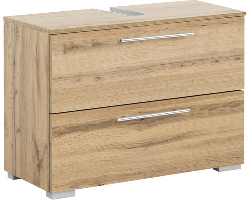 Skříňka pod umyvadlo se dvěma zásuvkami a úchyty