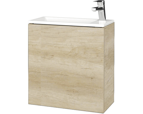 Koupelnová skříňka s umyvadlem Dřevojas Variante 49x52 cm Nebraska umyvadlo Zoom 339159