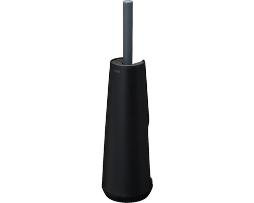 Černá souprava WC štětky s držákem