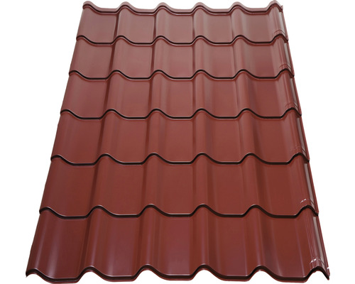 Ocelová střešní taška s vlnitým profilem