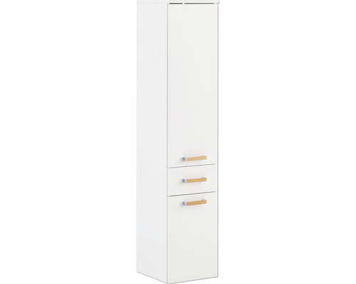 Koupelnová skříňka vysoká Möbelpartner Duo bílá 32,7 x 160,1 x 35,3 cm