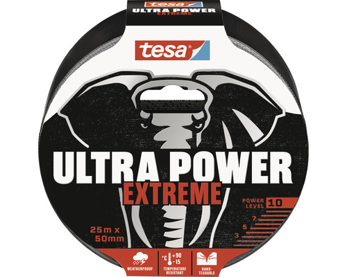Tesa Ultra Power Extreme textilní páska 25 m x 50 mm