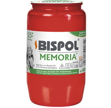 Červená hřbitovní svíčka Bispol Memoria