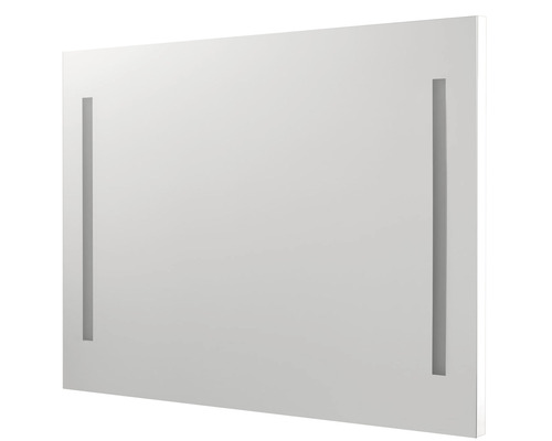 Zrcadlo do koupelny s osvětlením Dřevojas STRIPE ZCO 100 x 70 cm