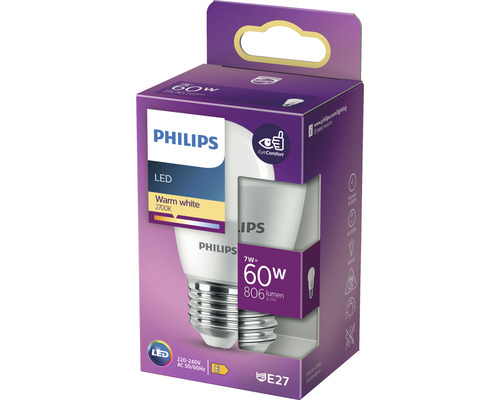 Žárovka Philips LED s paticí E27 a 60 W v obalu