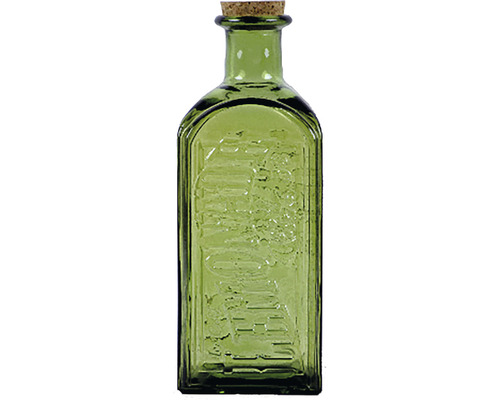 Lahev na limonádu s korkovým uzávěrem 2 l olivově zelená