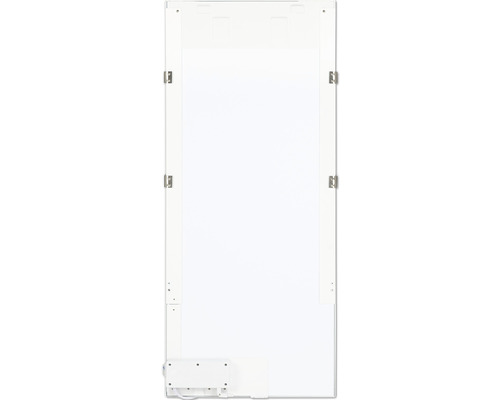 Bílá koupelnová skříňka k montáži na stěnu