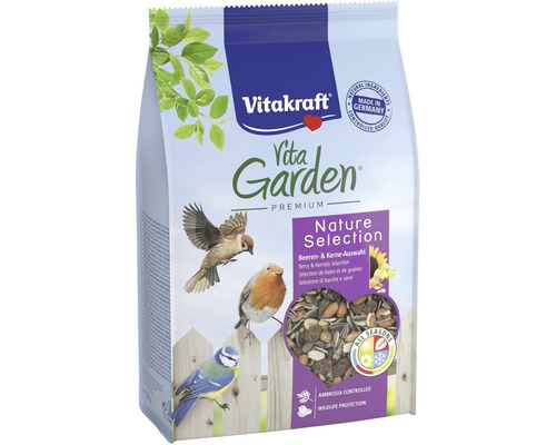Krmivo pro ptáky Vita Garden výběr bobulí a semen 500g Vitakraft Vita Garden Premium krmivo pro ptáky Nature Selection