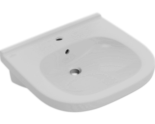 Bezbariérové umyvadlo Villeroy & Boch sanitární keramika bílá 60 x 55 41196001 Keramické umyvadlo do koupelny