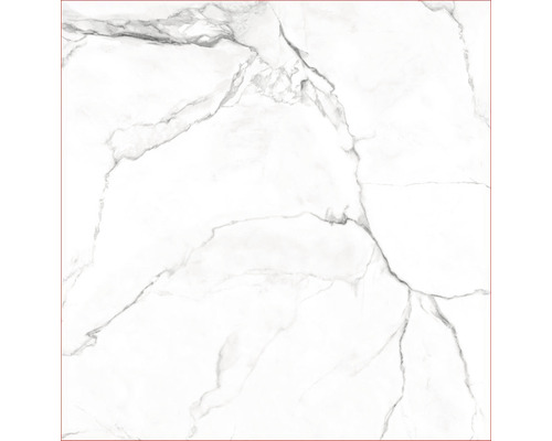 Dlažba imitace mramoru ULTRA GLOSS SAIGON WHITE 120x120 cm