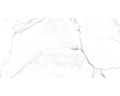 Dlažba imitace mramoru ULTRA GLOSS SAIGON WHITE 60x120 cm ECO