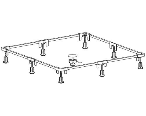 Vestavný rám Ideal Standard velikost 1 Ultra Flat S až 120 x 120 cm