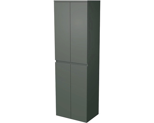 Koupelnová skříňka vysoká Intedoor LANDAU 50x161,8 cm zelená