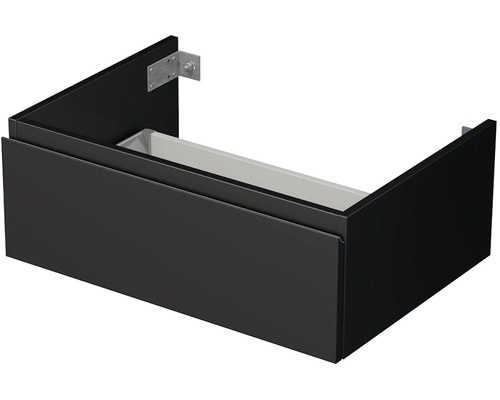 Koupelnová skříňka nízká Intedoor LANDAU 70x30 cm černá matná