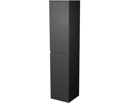 Koupelnová skříňka vysoká Intedoor LANDAU 35x161,8 cm černá matná