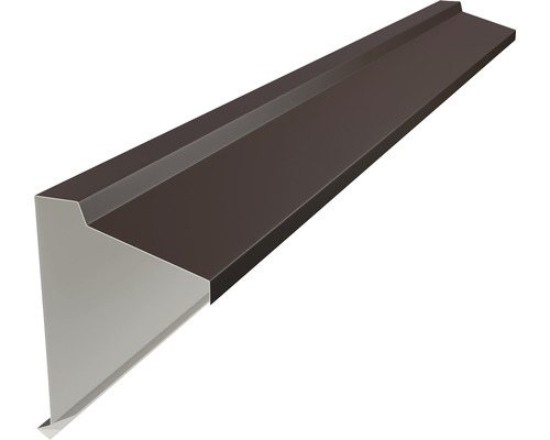 Hřebenáč pultový Click Precit Roof 2000x120x0,5 mm Rohový úhelník z kovu pro střešní krytinu